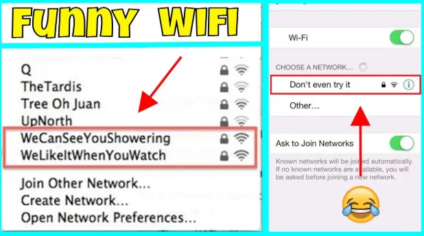 Best Wifi Names For Network SSID - NSquareIT
